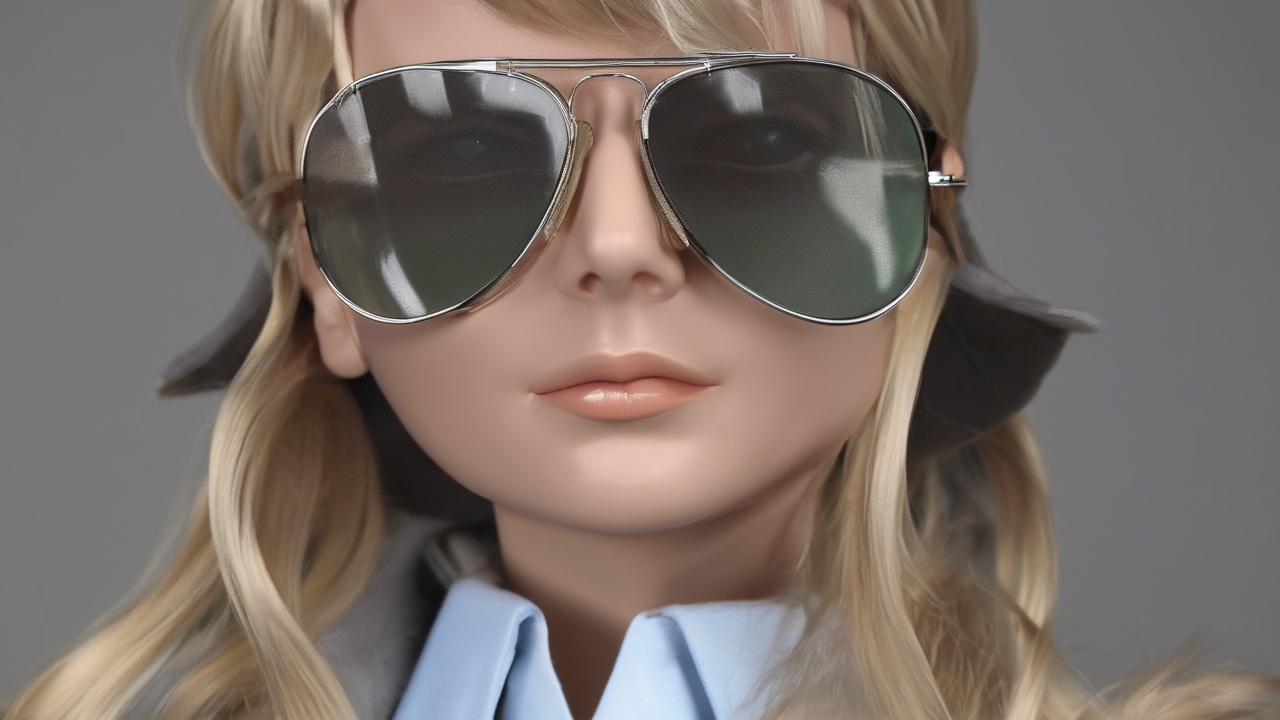 Klasyczne okulary przeciwsłoneczne w stylu aviator z cienkimi metalowymi oprawkami